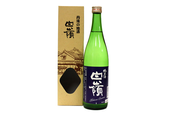 白嶺純米酒　720ml／ハクレイ酒造